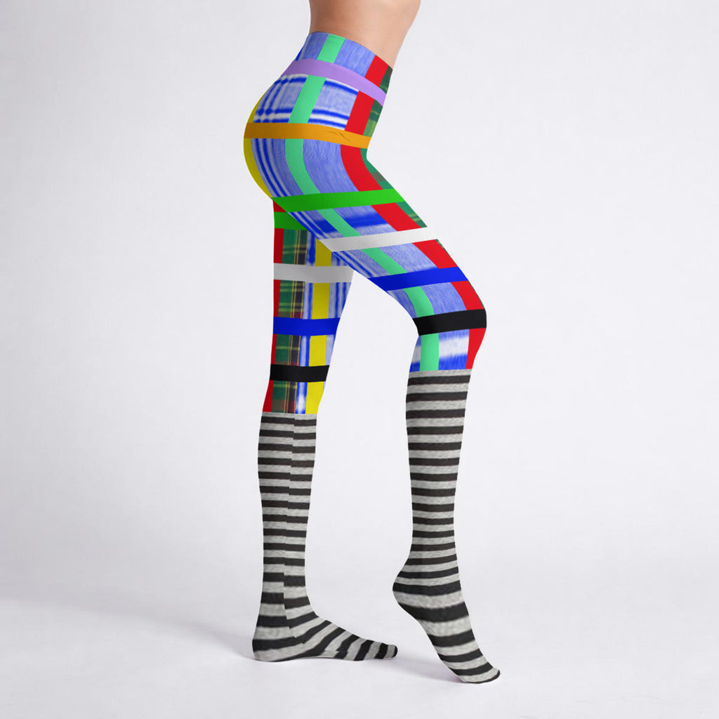 REPIX – Collants Opaques Raster Lattice | Women's High-Stretch Lightweight Tights