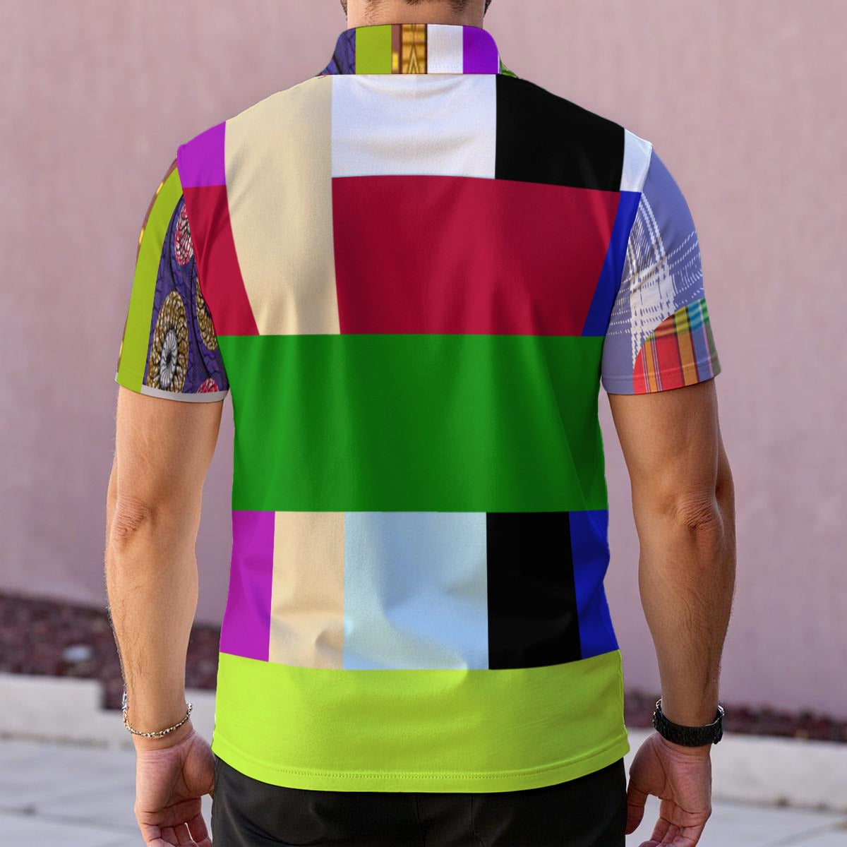 REPIX – Polo Technique “Velocity Vector Stream” | High-Elasticity Performance Streetwear
