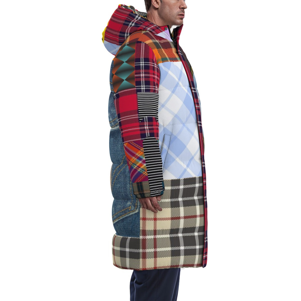 Doudoune longue “Ailes du Vent”  REPIX