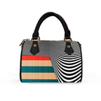 REPIX – Sac Polochon “Matrix Matrix Core” | Barrel-Shaped Convertible Leather Handbag