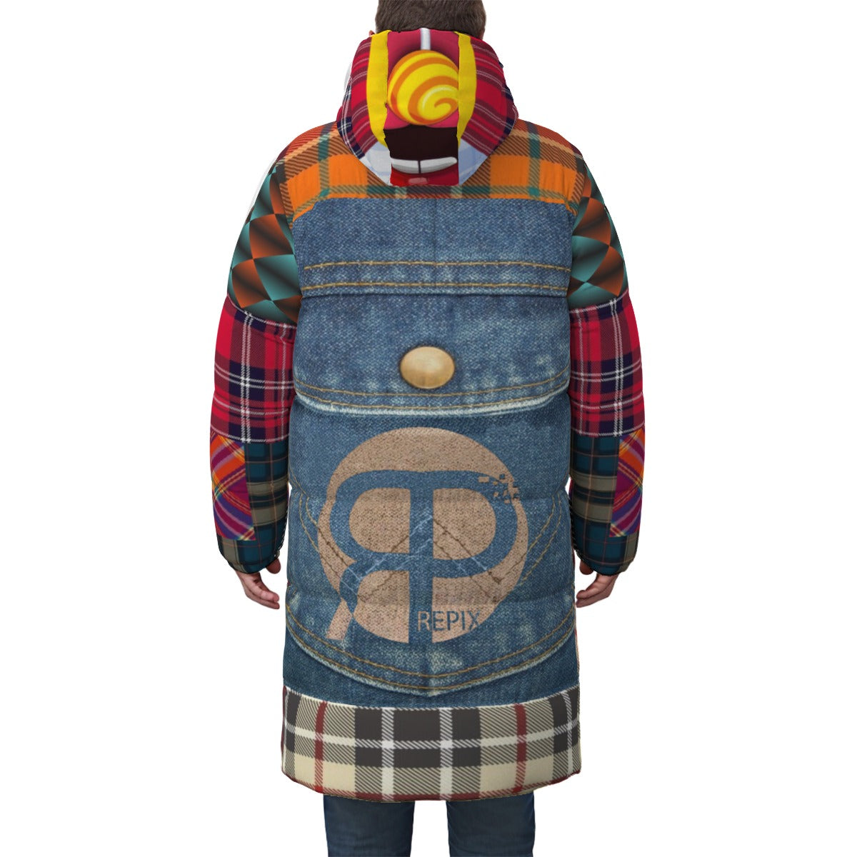 Doudoune longue “Ailes du Vent”  REPIX