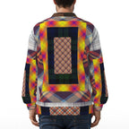 REPIX – Cardigan Tricot “Thermal Raster Frame” | Premium Hacci Fleece Cyber Cardigan