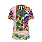 REPIX – T-Shirt Éco “Lattice Spectrum Base” | Recycled rPET Core Cyber Streetwear