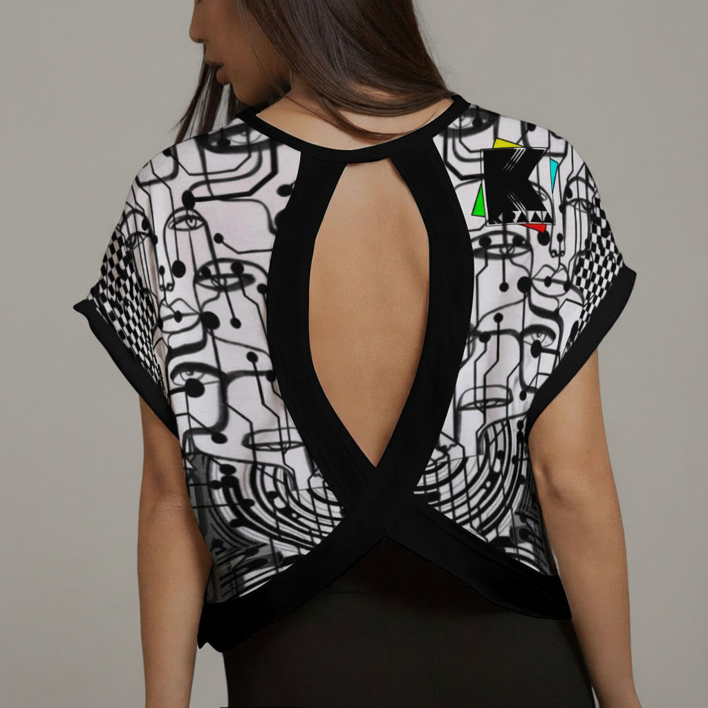 REPIX – “OPEN BACK ACTIVE TEE” | Motion Signal Wear