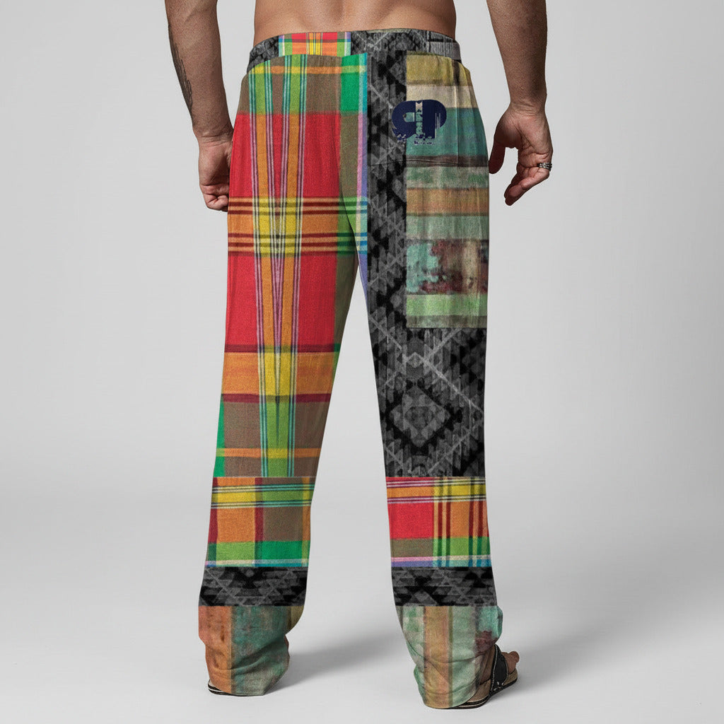 REPIX – Pantalon Fluide “Slub Noise Drift” | Loose Fit Drawstring Streetwear