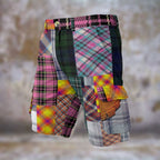 REPIX – Short Cargo “Matrix Shell Array” | Denim-Weave Multi-Pocket Cyber Shorts