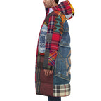 Doudoune longue “Ailes du Vent”  REPIX