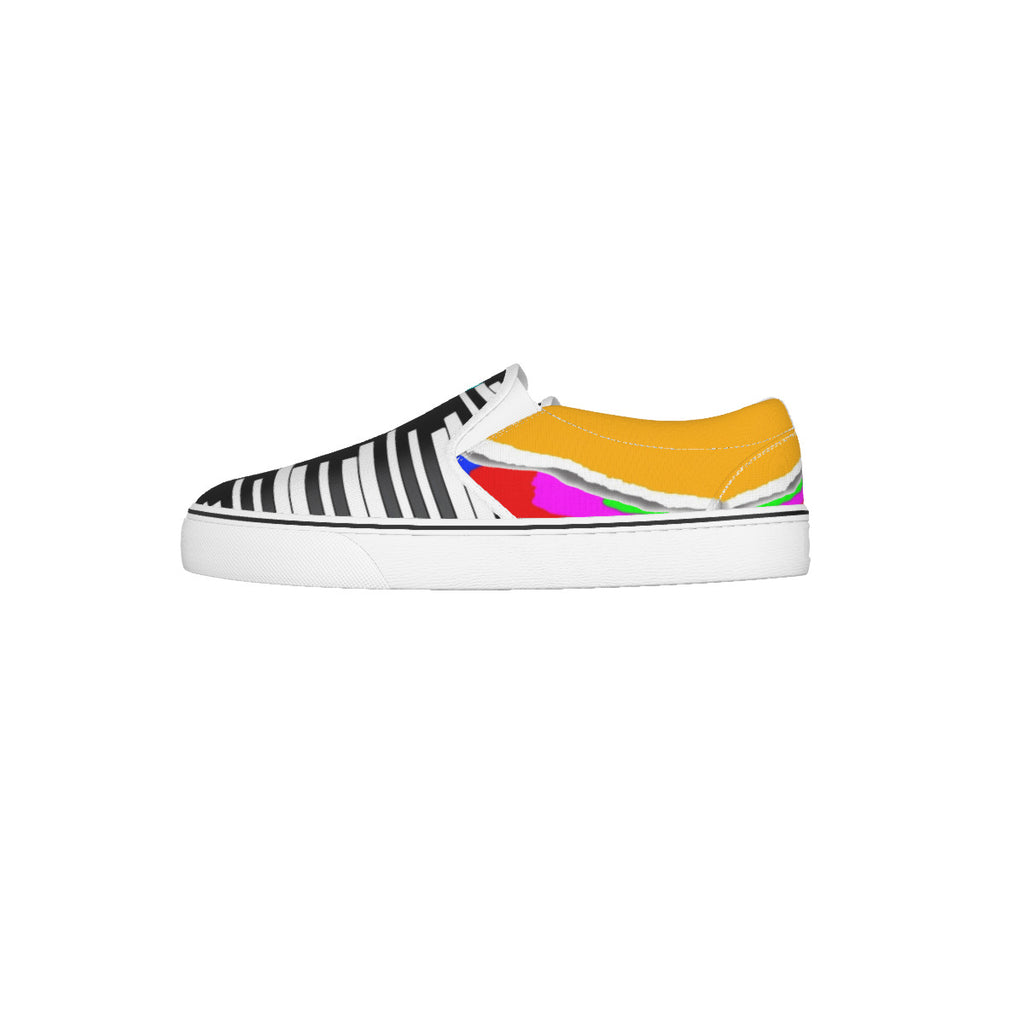 Art Crime – Baskets à Enfiler Toile Pop Art Unisexe REPIX