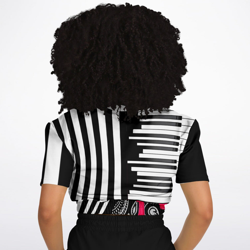 Sweat Court Manches Courtes "Matrix Crop" – REPIX