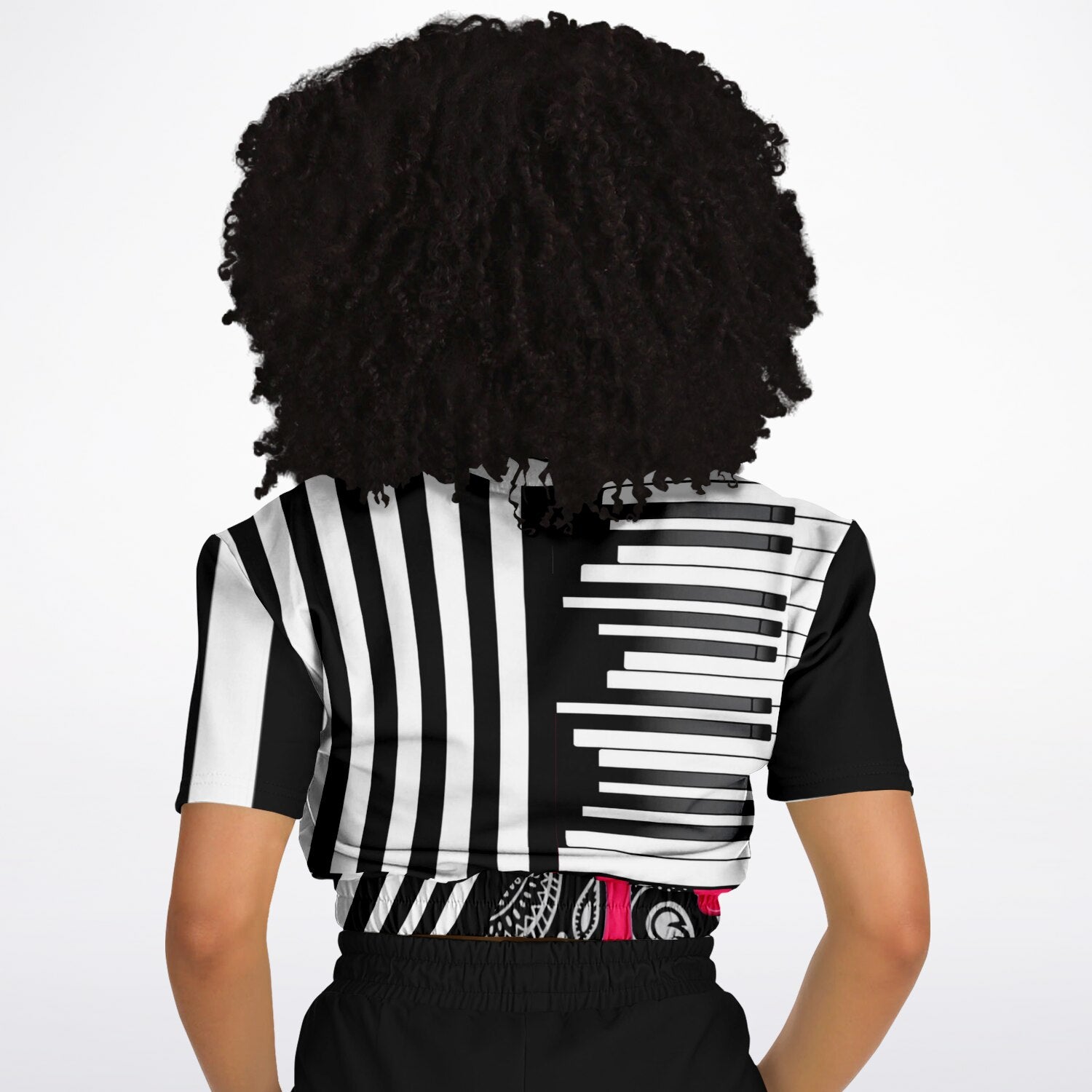 Sweat Court Manches Courtes "Matrix Crop" – REPIX
