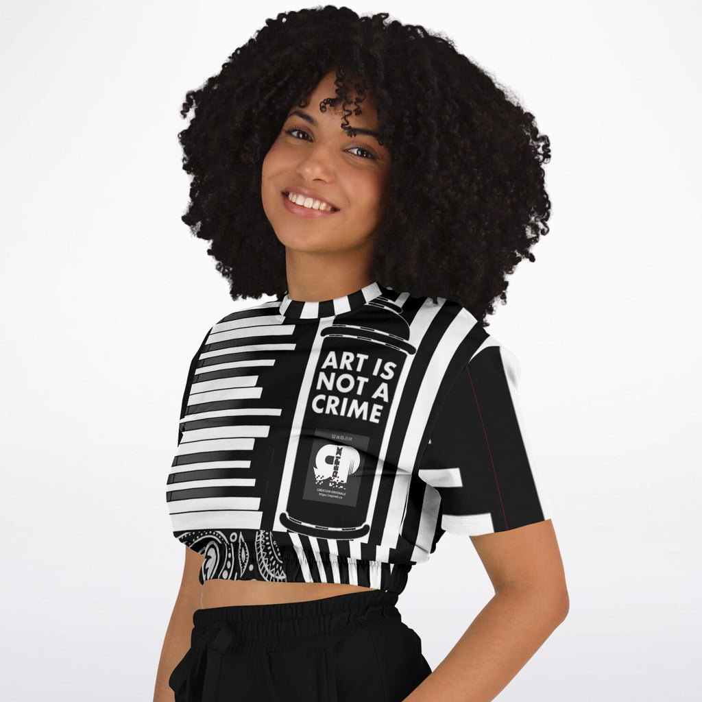 Sweat Court Manches Courtes "Matrix Crop" – REPIX