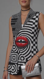 REPIX Sleeveless Tailored Blazer Vest