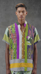 REPIX – Stand Collar Urban Minimal Shirt