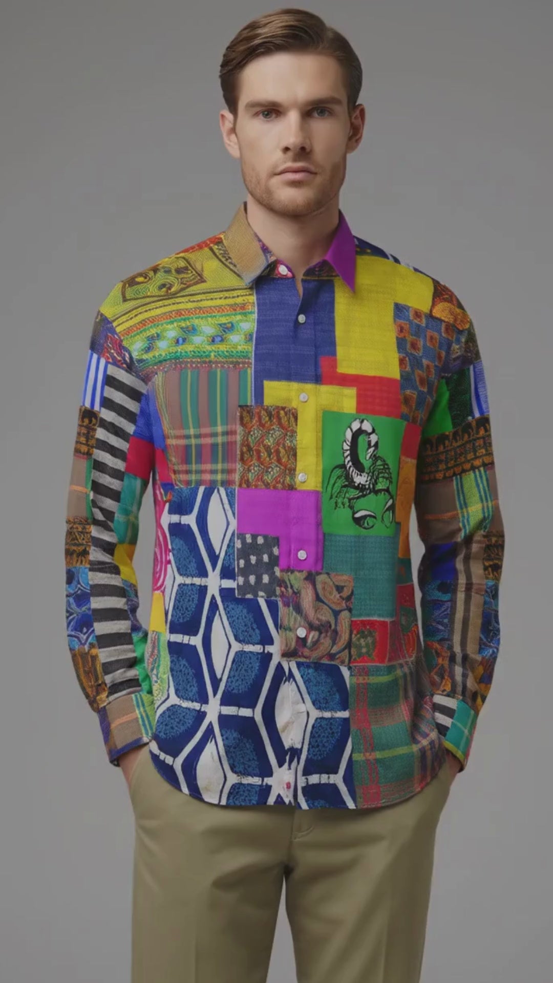 REPIX – “CLASSIC PLEATED BUTTON SHIRT” | Formal Archive Layer