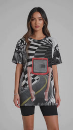 REPIX – Optical Illusion Loose Tee